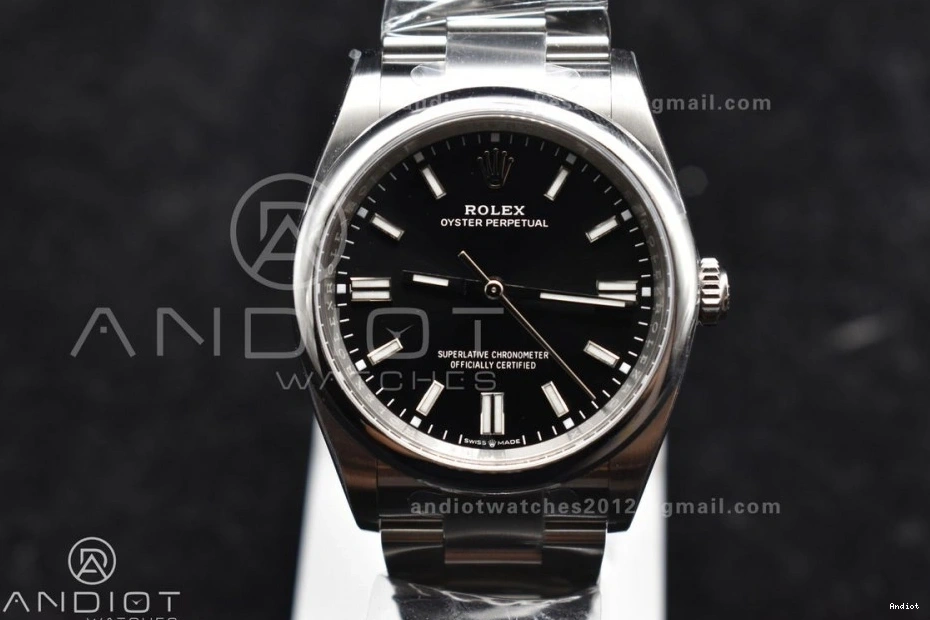 Steel Clean VR3230 36mm Oyster 1:1 Edition Best 904L 126000 Silver Perpetual Black 0405